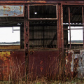 rusty door